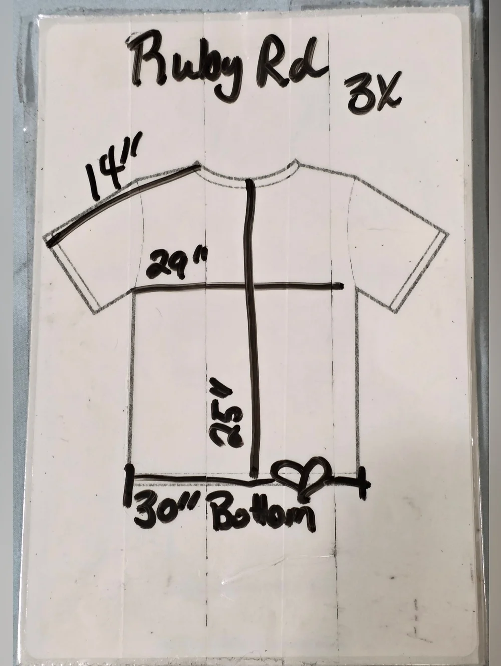 Ruby Rd. Pastel Colors Floral Tie-Hem Short Sleeve Top Women's Size 3X - Picture 7 of 10